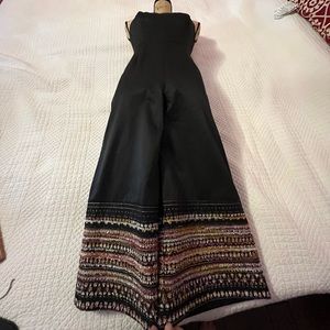 BNWT! Anthropologie Sleeveless Black Formal Jumpsuit